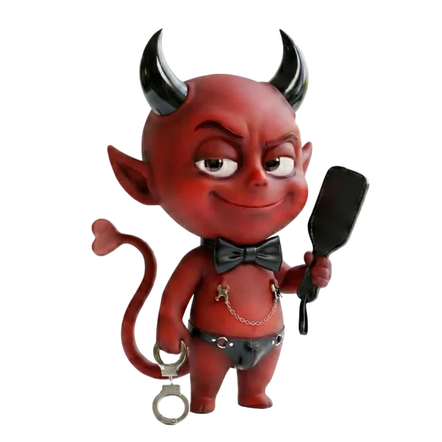 Maskot Intim Shopu — diablik