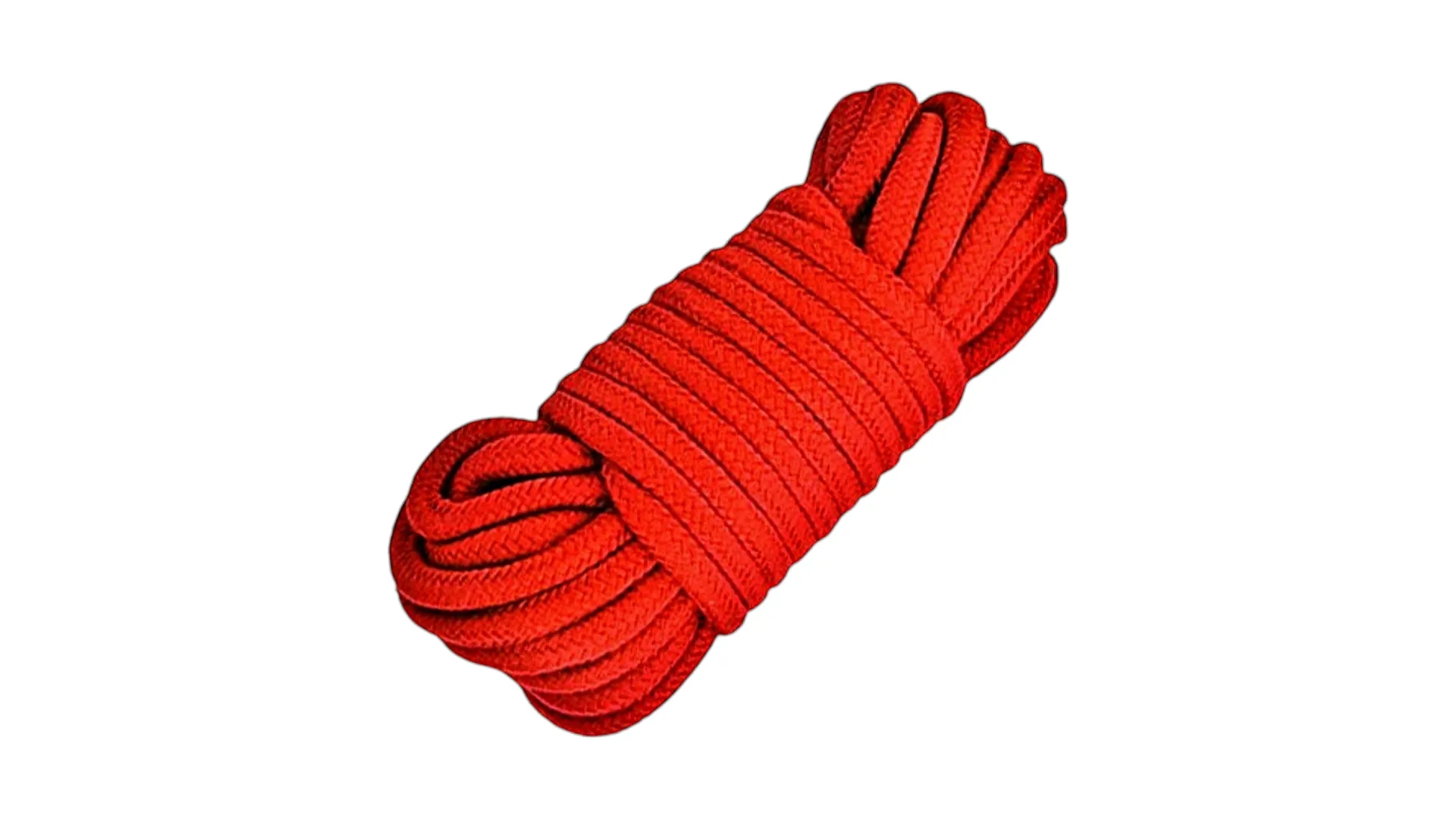 passion labs Bondage Rope  – jemné BDSM viazanie, červené, 10 m