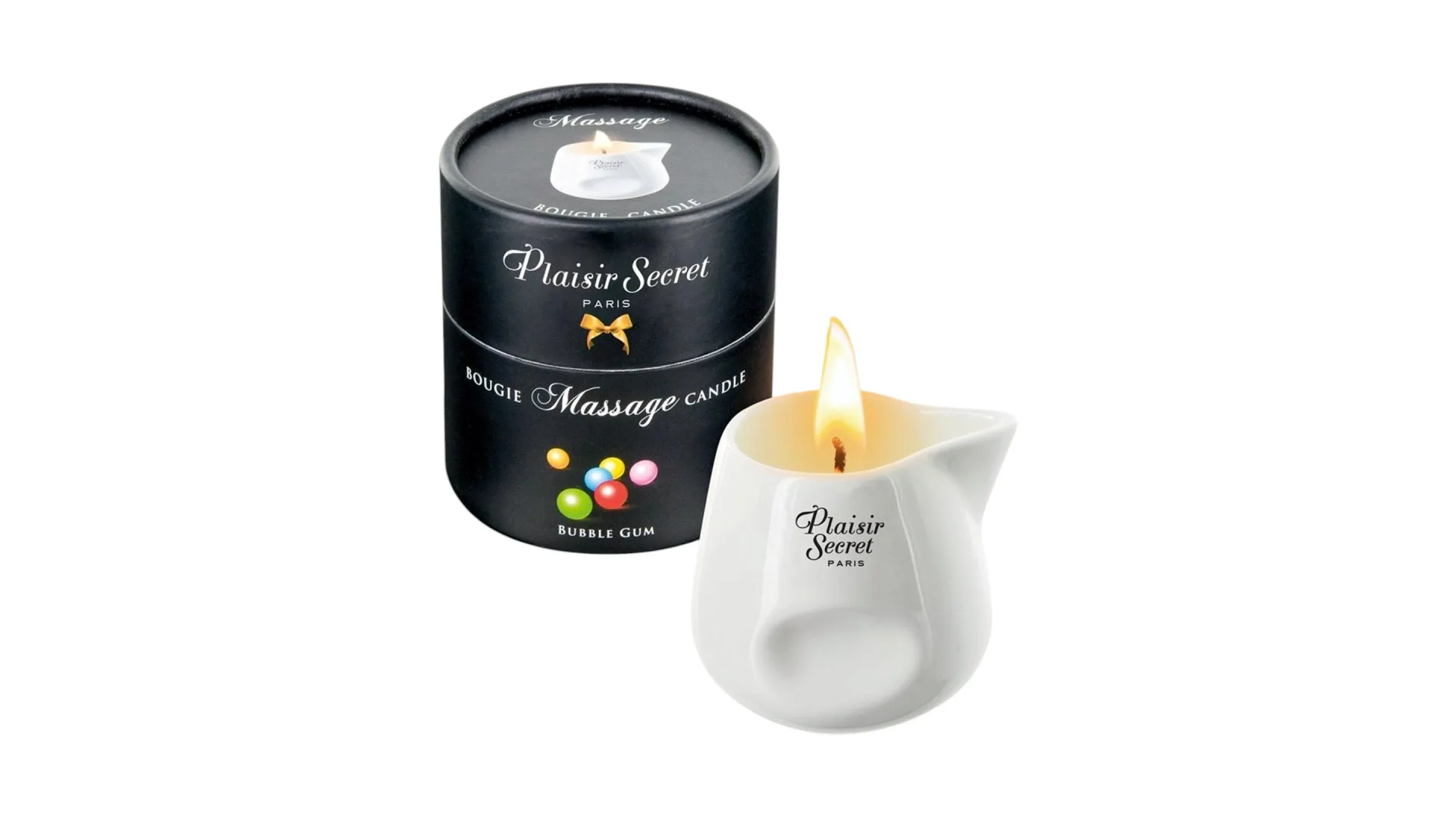Plaisir Secret Massage Candle - Masážna sviečka (Žuvačka)