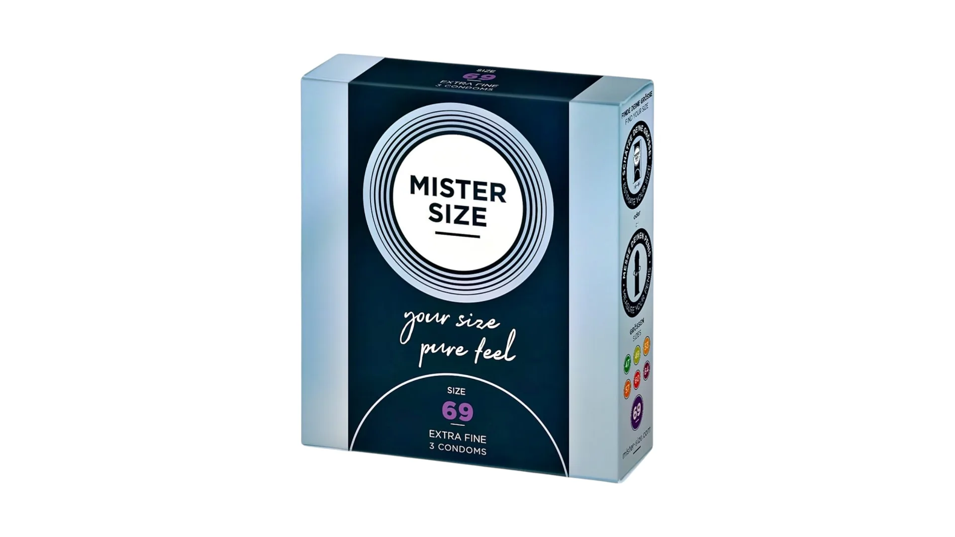 MISTER SIZE 69 kondómy extra tenké 3 ks