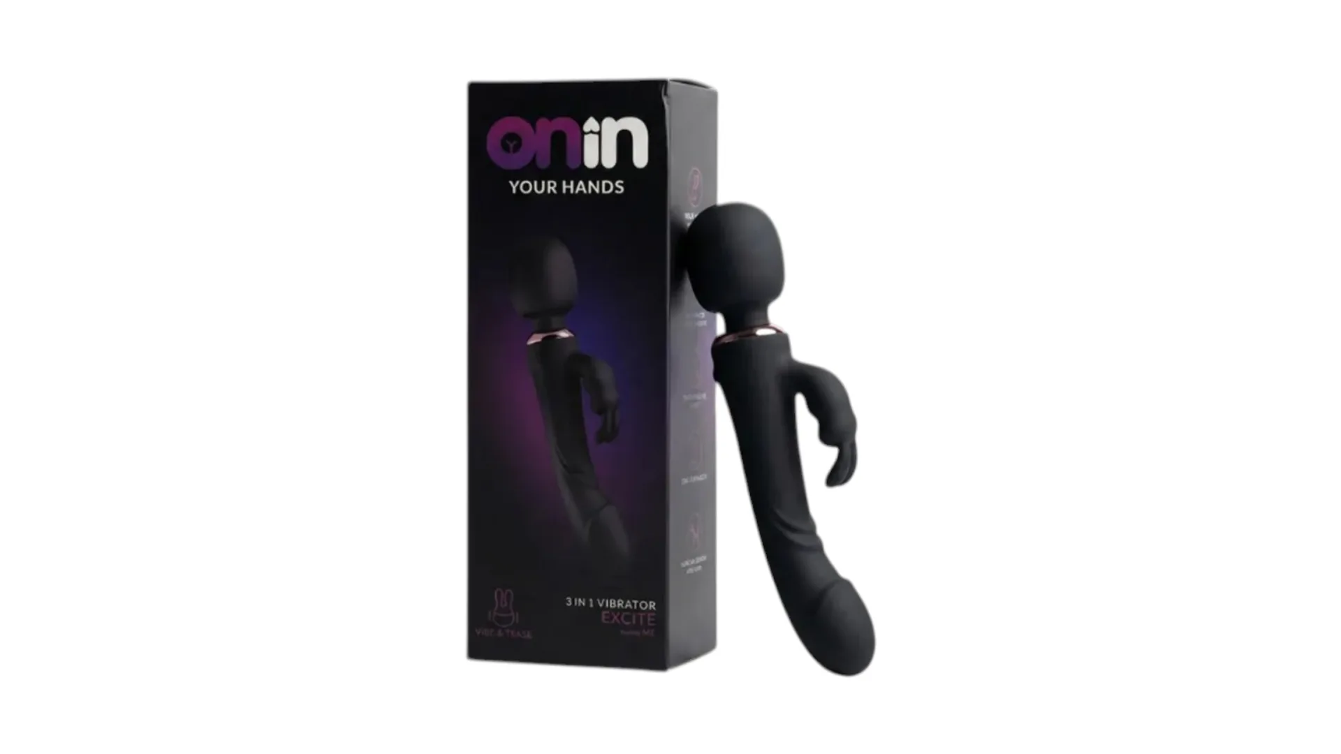 ONIN Excite 3 in 1 - rabbit vibrátor
