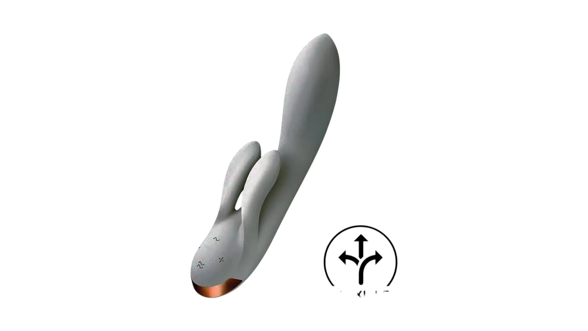 Satisfyer Double Flex – vibrátor s trojitou stimuláciou a aplikáciou biely