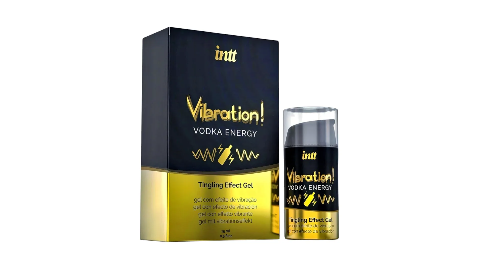 intt Vibration! Vodka Energy stimulačný gél 15 ml