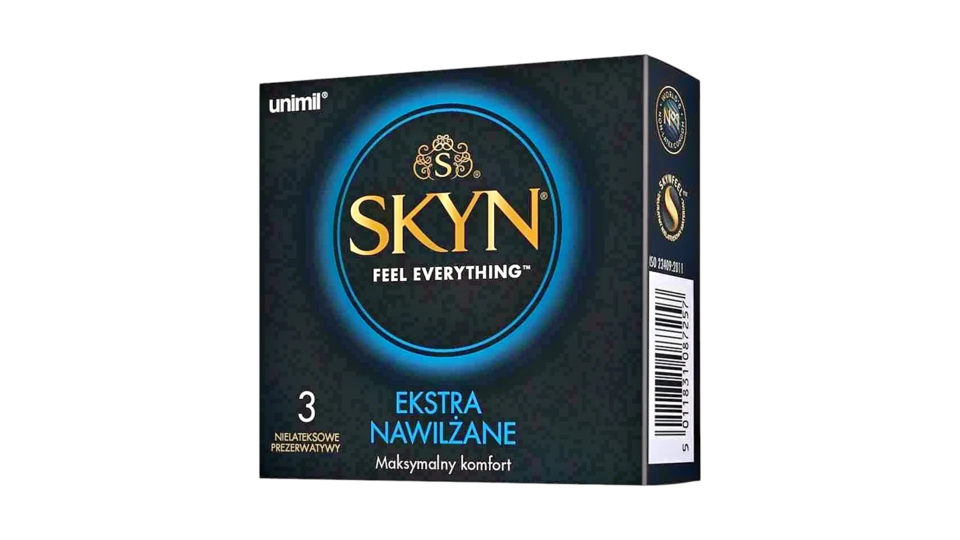SKYN Elite Extra - ultratenké kondómy bez latexu 53 mm 3ks