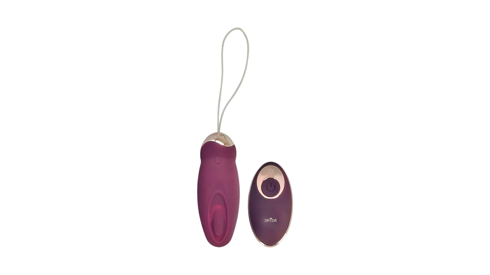 Javida RC Love Balls – pulzujúce vibračné vajíčko s diaľkovým ovládaním 17,5 cm