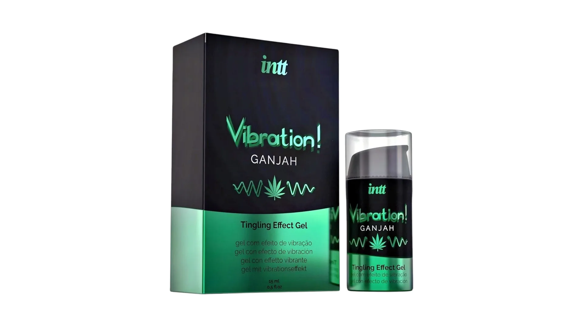 intt Vibration! Ganjah stimulačný gél 15 ml