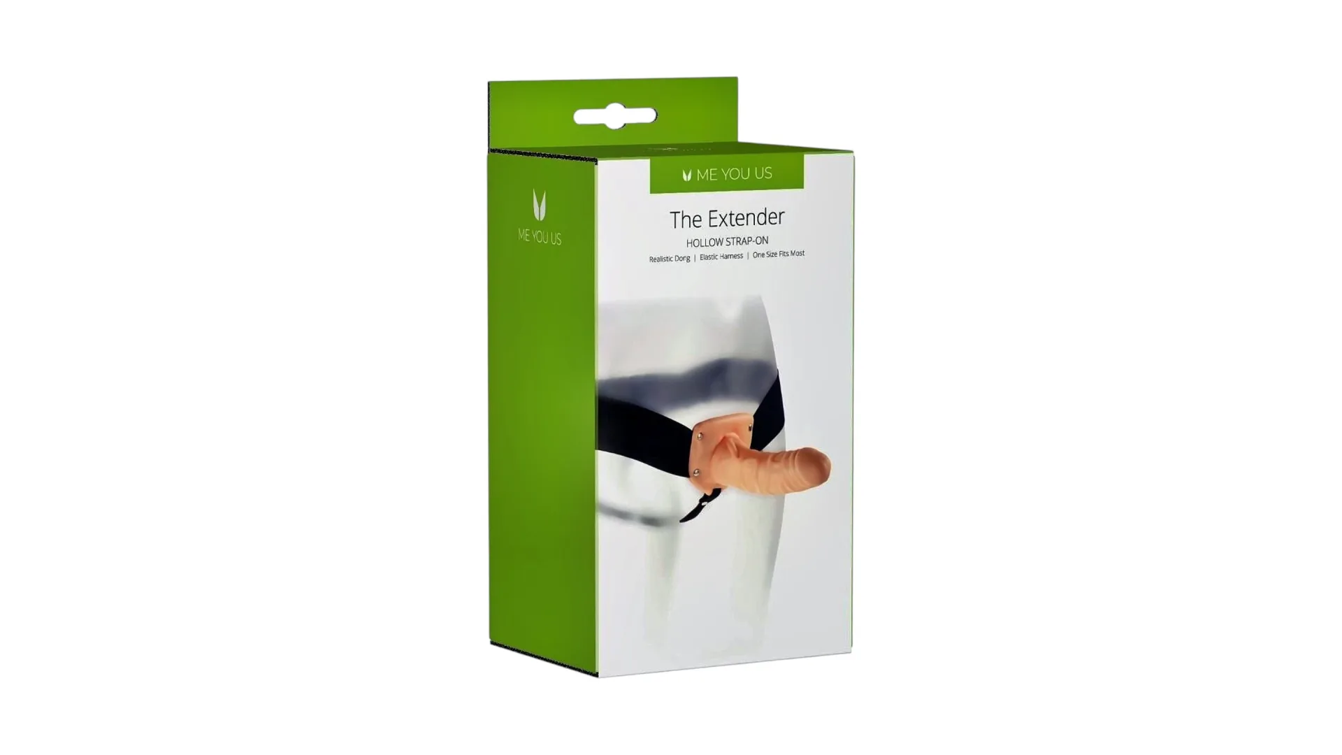 Me You Us The Extender - Dutý pripínací penis na zväčšenie (Telová)