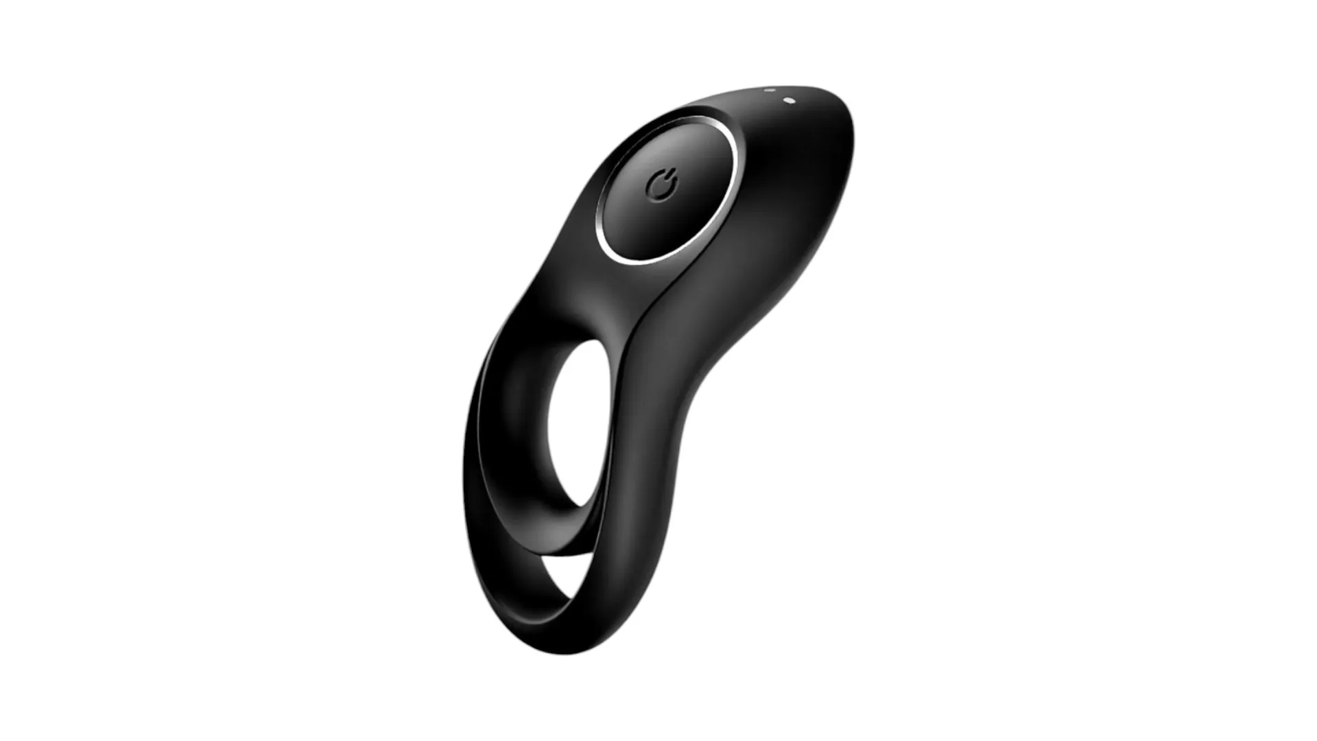 Satisfyer – Legendary Duo, vibračný krúžok s dvojitou slučkou čierny