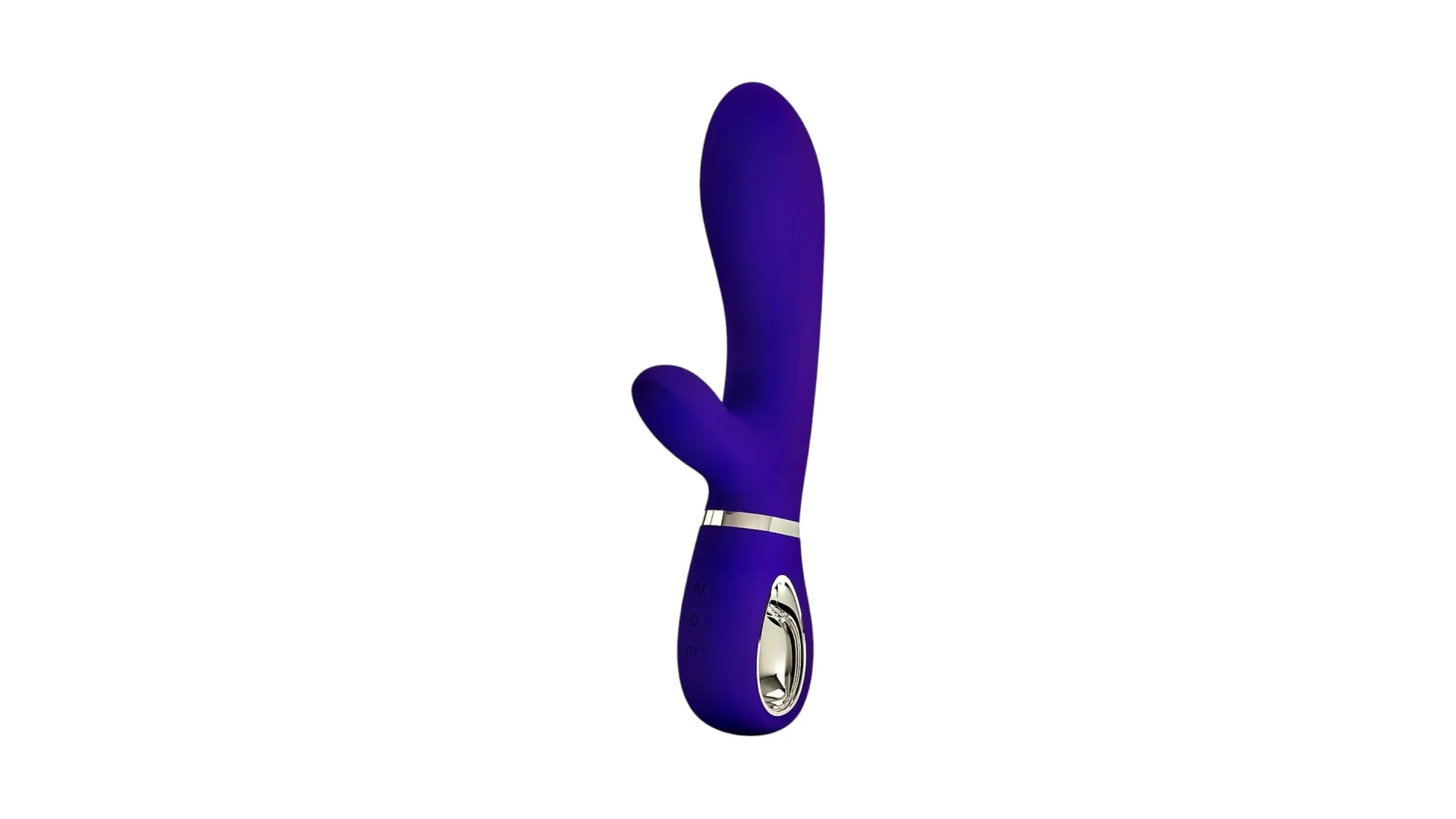 Pretty Love Thomas – fialový rabbit vibrátor z jemného silikónu 20,5 cm