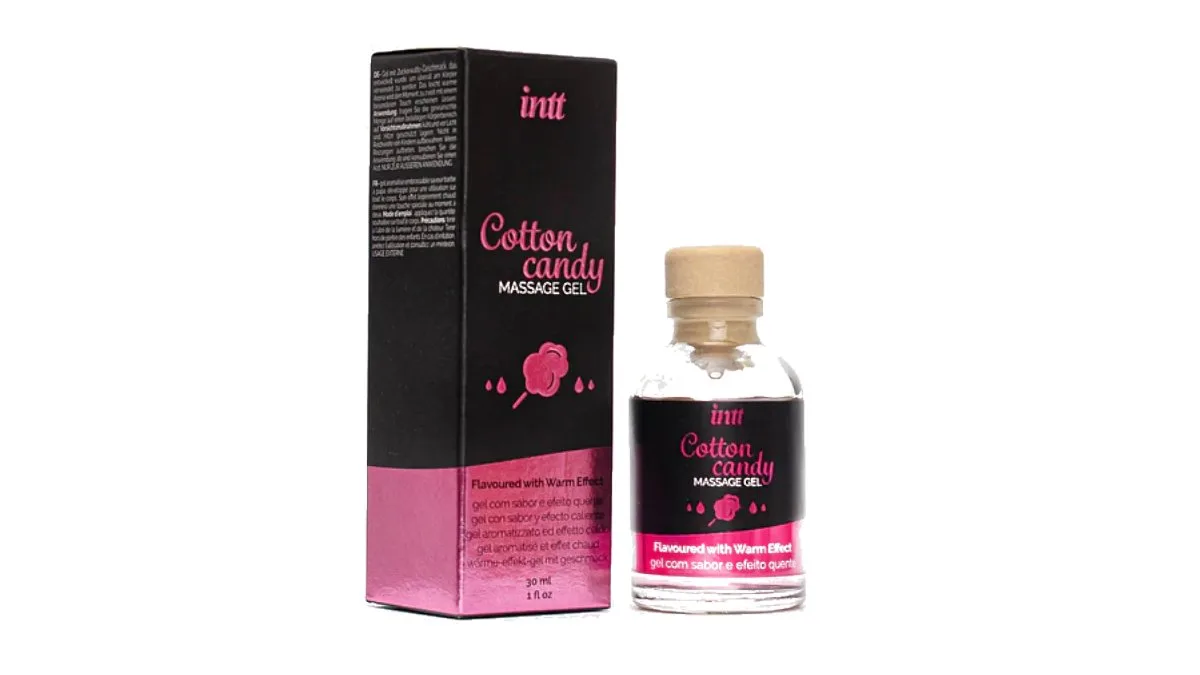 INTT Cotton Candy - Masážny gél 30ml