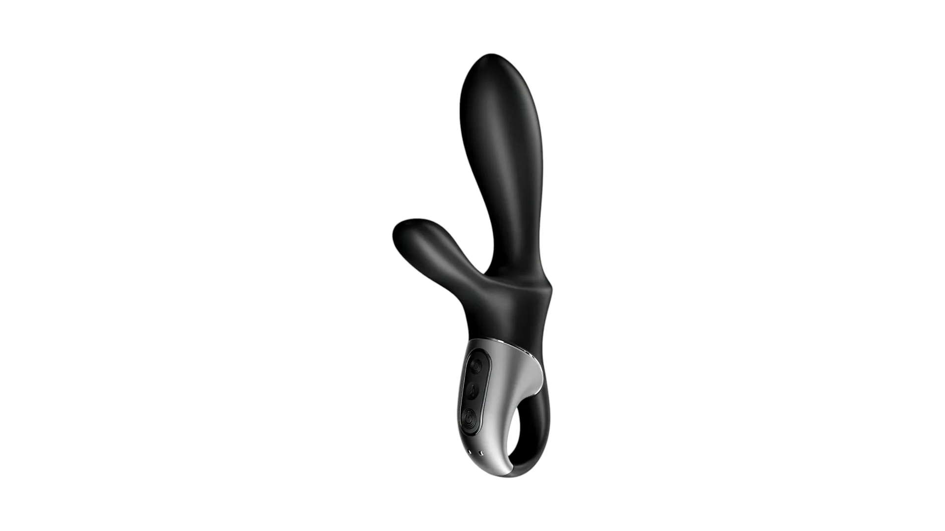 Satisfyer Heat Climax+ – análny vibrátor s ohrevom so stimuláciou hrádze 20,5 cm