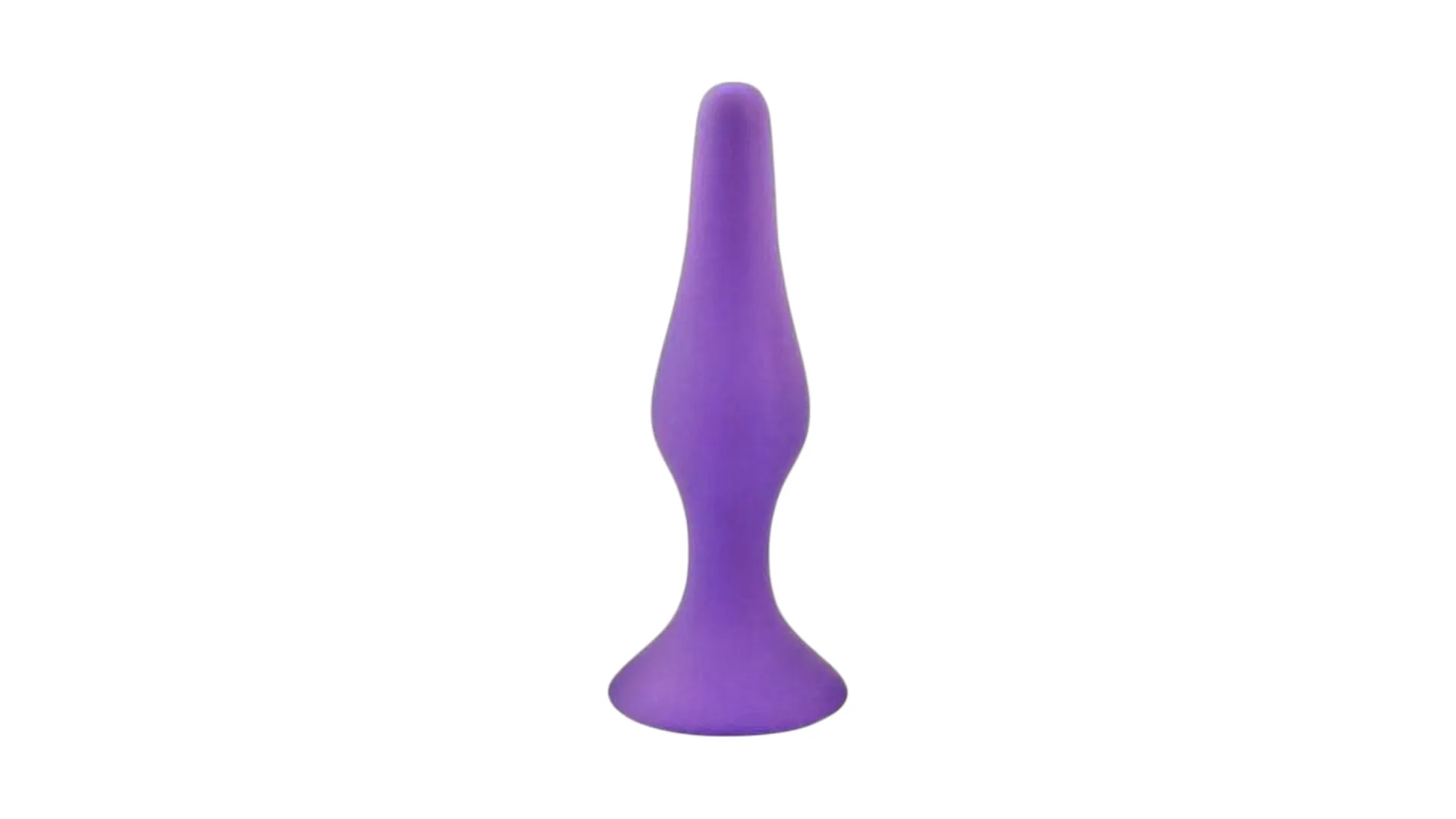 Vivian Anal Plug – Silikónový análny kolík vo fialovej farbe 11,5 cm