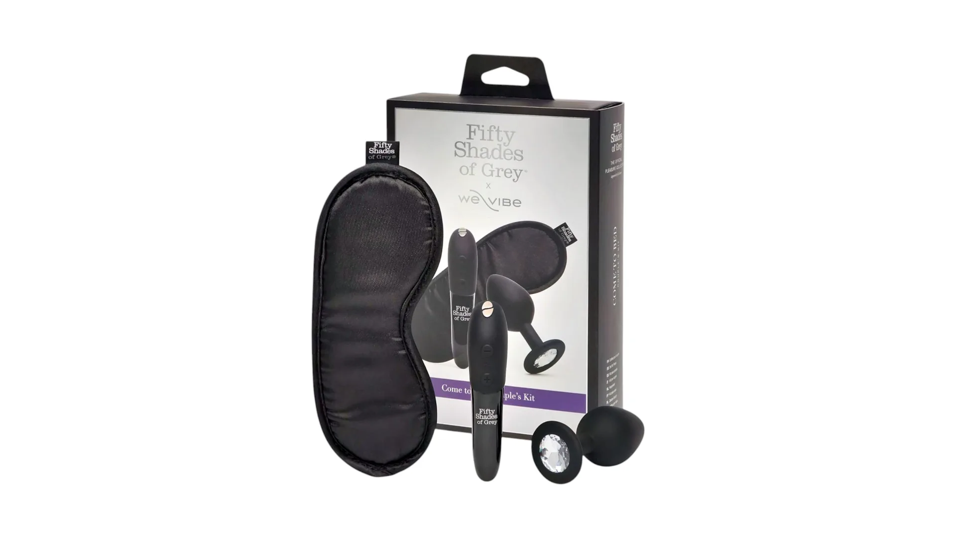 Fifty Shades of Grey Come to Bed Couple’s Kit – sada pre páry