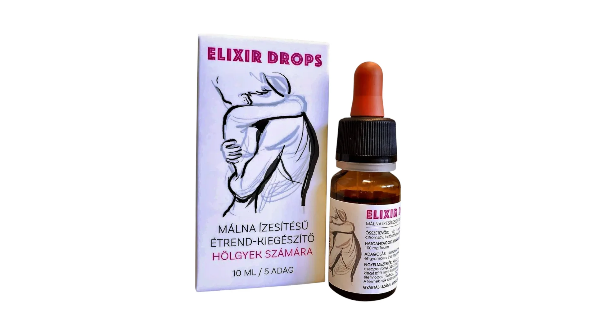 Elixir Drops – malinové kvapky na podporu ženského libida 10 ml