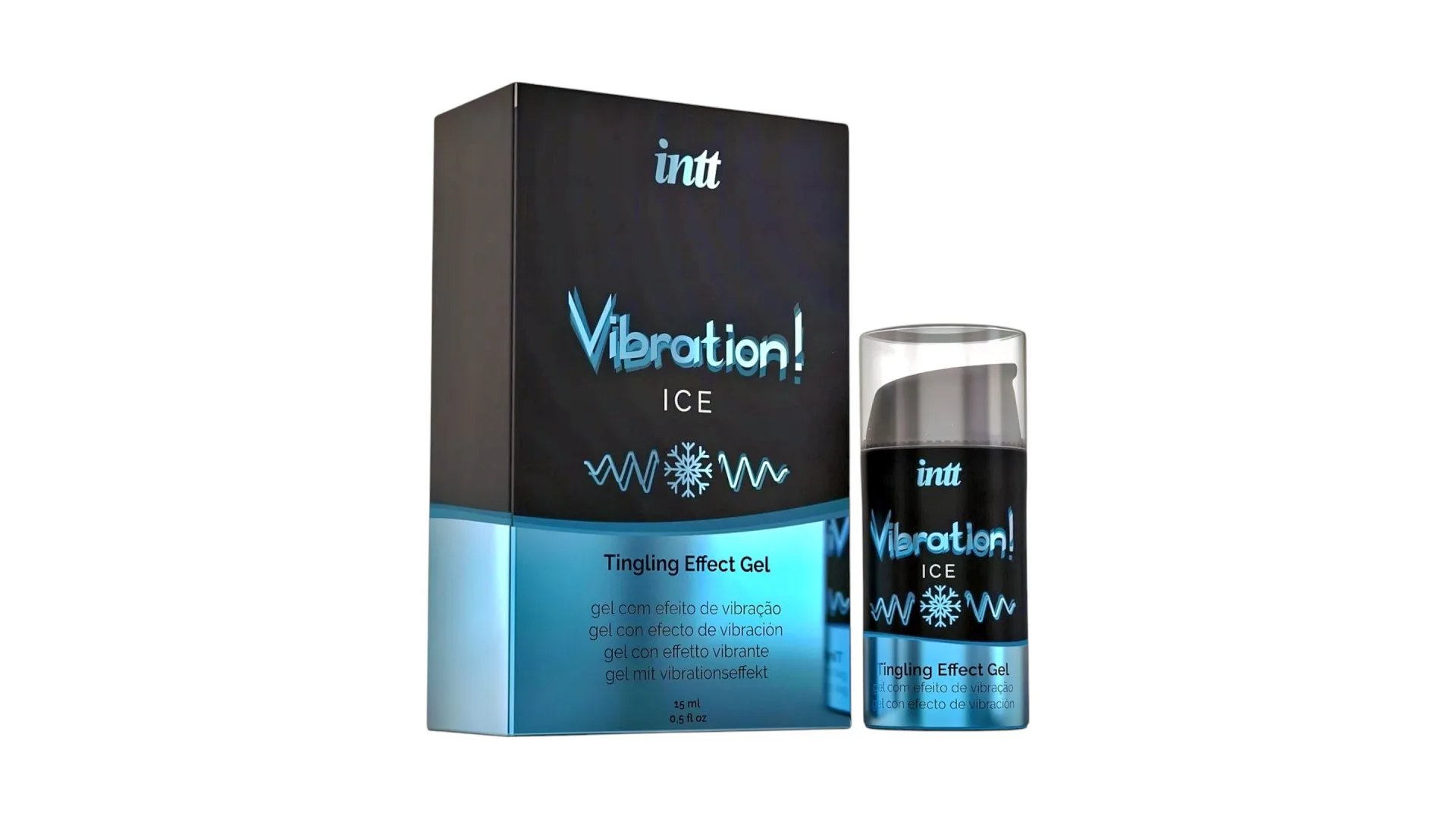 intt Vibration! Ice chladivý stimulačný gél 15 ml