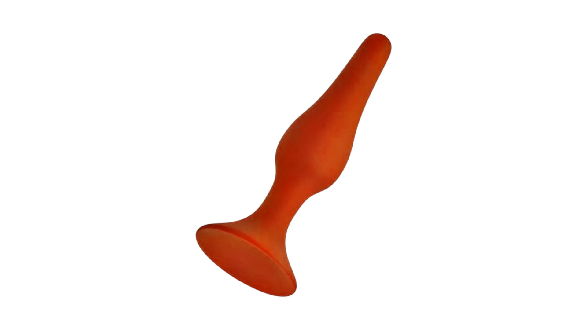Vivian Anal Plug – Silikónový análny kolík v červenej farbe 11,5 cm