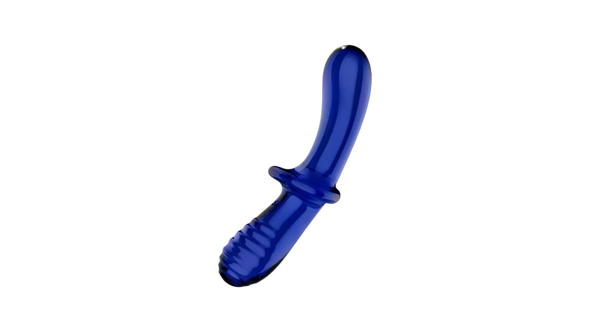 Satisfyer – Double Crystal, obojstranné sklenené dildo na teplotné hry